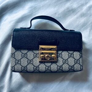 Designer Black and Gray Women's Bag